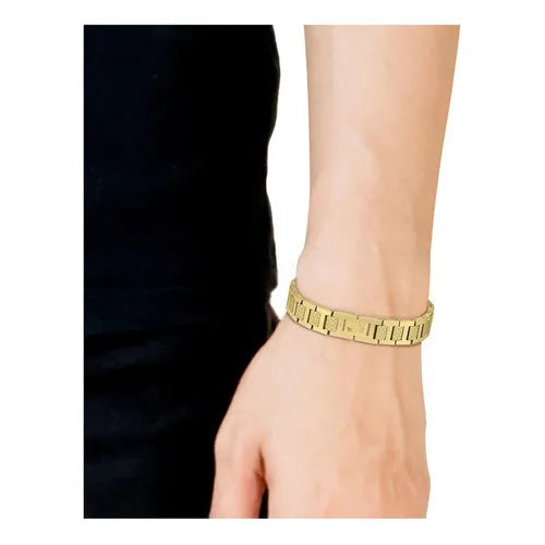 (STOCK) BRAZALETE METROPOLE DORADO